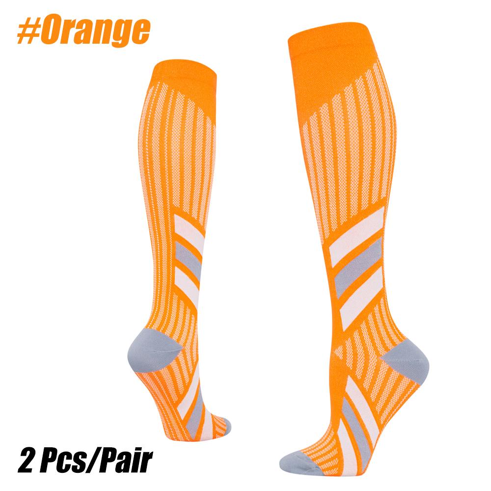 1Pair Compression Socks for Men Women – Best for Running,Nursing,Travel – Knee-High Athletic Socks for Swelling,Varicose Veins 1