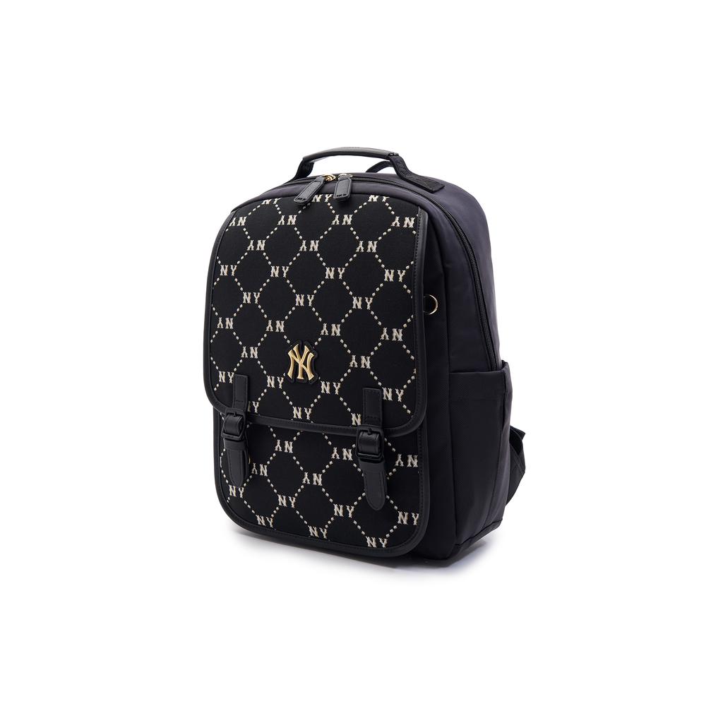 Новый мужской рюкзак из синтетической кожи MLB обычного размера черный 7ABKMD24N-50BKS