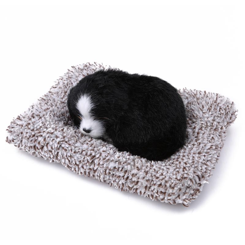 Автомобильные мягкие игрушки Милые плюшевые игрушки-симуляции животных Спящие собаки Игрушка для детей Для аксессуаров для декора интерьера автомобиля