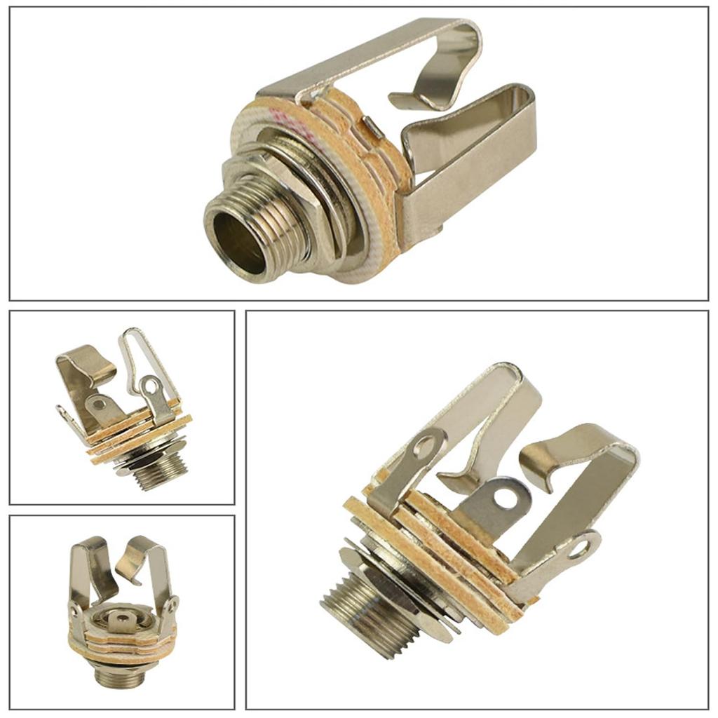 YINKE DIY Педаль эффектов Открытый разъем Стереоразъем для гитары и бас-гитары Высокого качества Активный Идеально подходит для 6,35 мм (Набор 3) - Тип, Вход/Выход