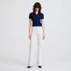 Giovanni Valentino Men's Slim Fit Short Sleeve Knit Polo Shirt