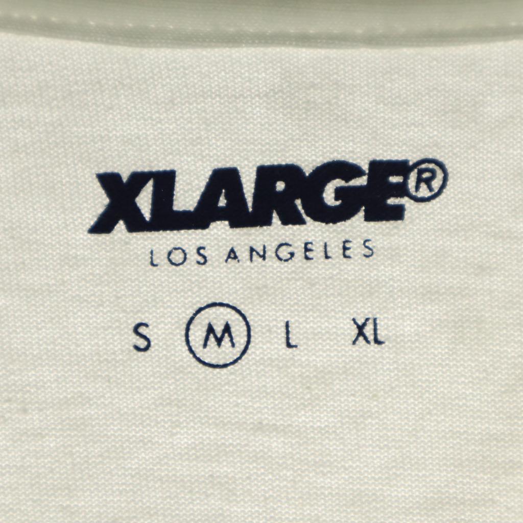 XLARGE cotton Print Short sleeve T-shirt M Off-white Men's Used