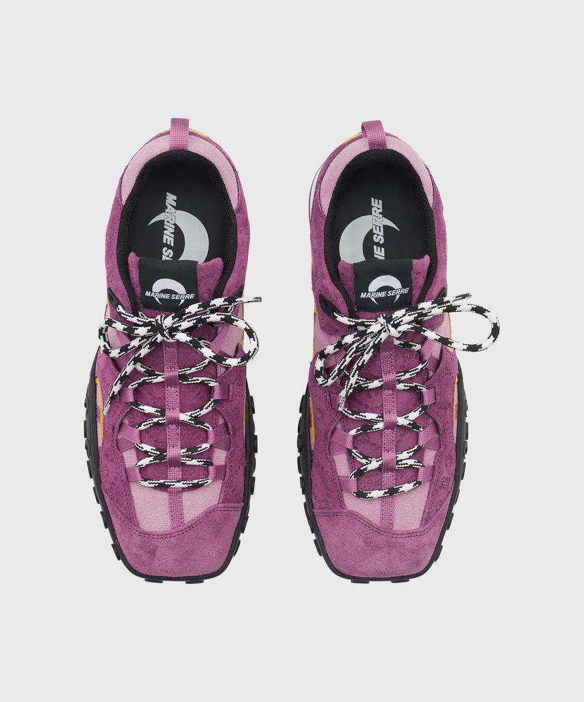Marine Serre (M) Men'S Suede Leather Ms Rise Tyko Pu20 Lavender