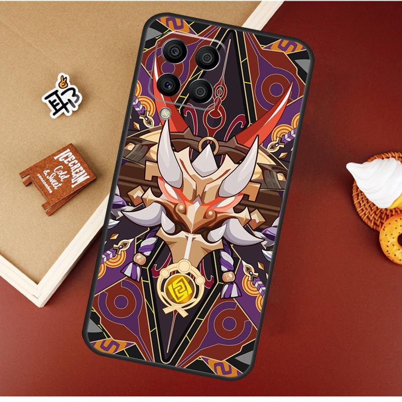 Чехол Genshin Impact для Samsung Galaxy M13 M53 M51 M31 M11 M14 M34 M54 M12 M32 M52 M16 M36 M56 M15 M35 M55