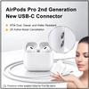 AirPods Pro 2-го поколения Apple Bluetooth Наушники USB-C Быстрая зарядка 30 часов работы в режиме воспроизведения В комплекте Продвинутое шумоподавление Стерео Иммерсивный звук Наушники