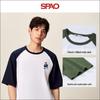 Унисекс хлопковая футболка с коротким рукавом SPAO