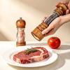 Перечница из массива дерева и акрила - Мельница для специй и морской соли