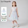 Летнее сетчатое платье-принцесса с цветочным принтом для девочек La Chapelle