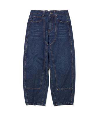 PENFIELD Джинсовые брюки-бочонки с двойными коленями Индиго_Fs1Wp30U