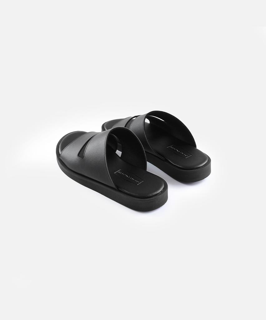 Базовые двойные кожаные тапочки Okeyplace (Okpl-30Sl404)