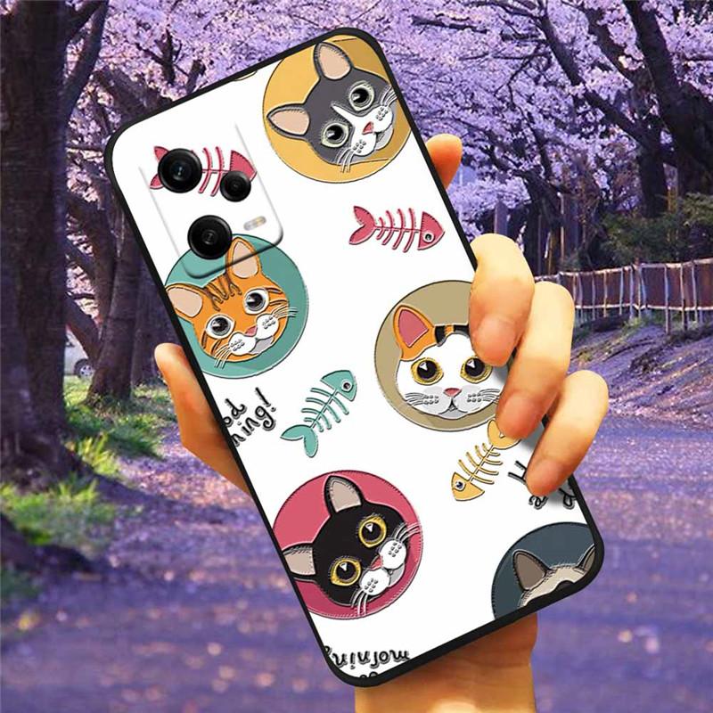3D чехол для Xiaomi Poco X5 5G Чехол PocoX5 Рельефный Тисненый Силиконовый Мягкий Телефон Coque Funda Для XIAOMI POCO X5 Pro 5G Capa X 5 Сова