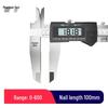 Mountain Measurement 1 м Цифровой штангенциркуль с двумя губками и большим измерительным зевом, диапазон 500 мм.