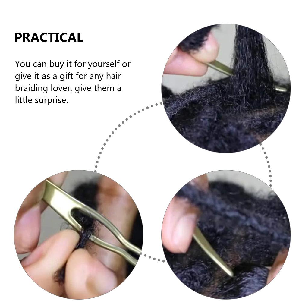 9 шт. дреды волосы пирсинг шпильки игла для крючков инструменты дреды маленькие переплетенные спицы закрепить