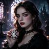 [Предзаказ] Flower Knows Палитра сатиновых румян 'Рыцарь-Единорог' 5 цветов Стойкие Натуральные Матовые С шиммером Румяна для лица Макияж