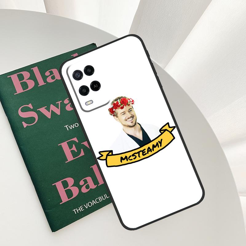 Greys Anatomy McSteamy For OPPO A16 A76 A96 A5 A6 Pro A15 A17 A57 A18 A38 A58 A78 A98 A54 A74 A94 A40 A60 A80 Case