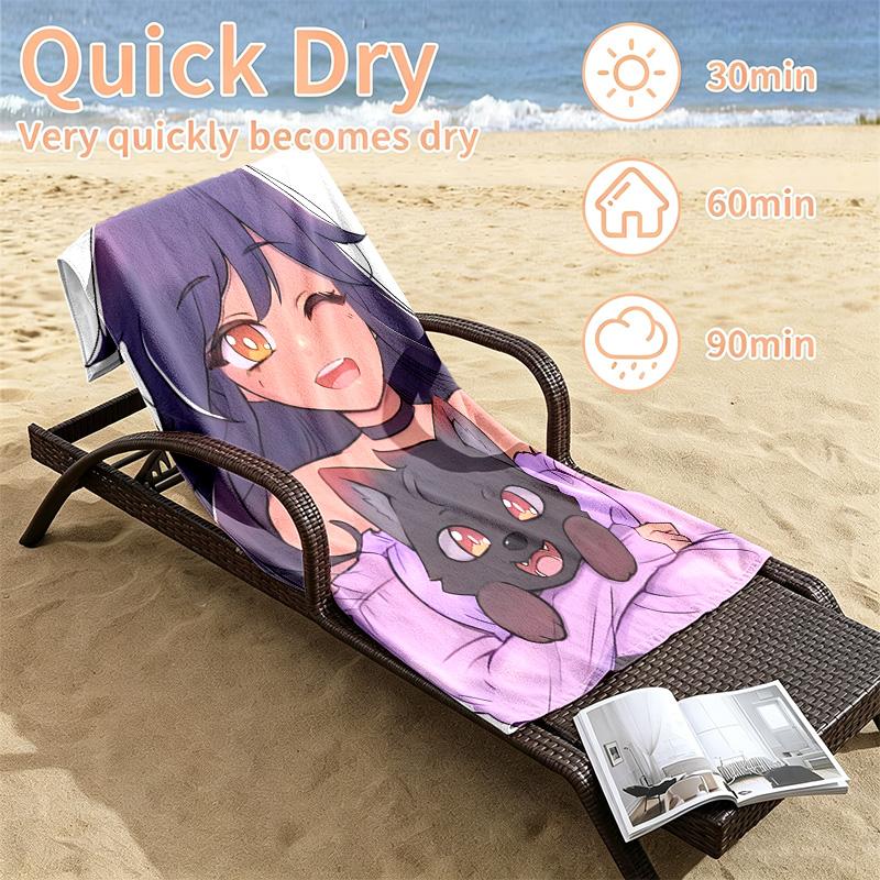 APHMAU Beach towels also serve as bath towels summer essential a musthave for the outdoors the beach and the pool