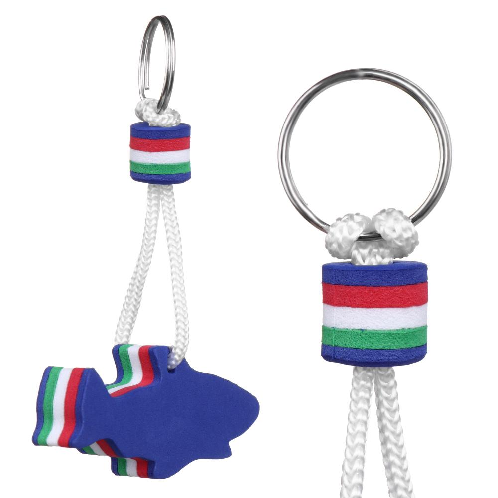 Accessories Boating Sea Water Floating Keychain Pool Parts Key Pendant Sailing Fishing Keyring