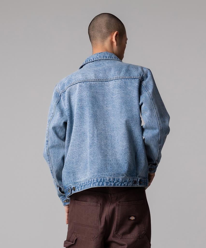 Dickies Джинсовая куртка с двумя карманами, светло-синяя