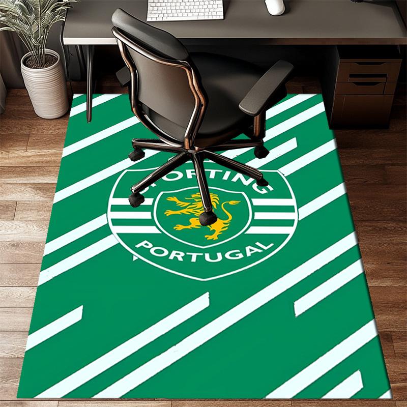 Sporting Cp Crest Emblem Rug Office Floor Mat - Machine Washable for Bedroom, bedroom, livingroom, Room Decor Fan Gifts Christmas