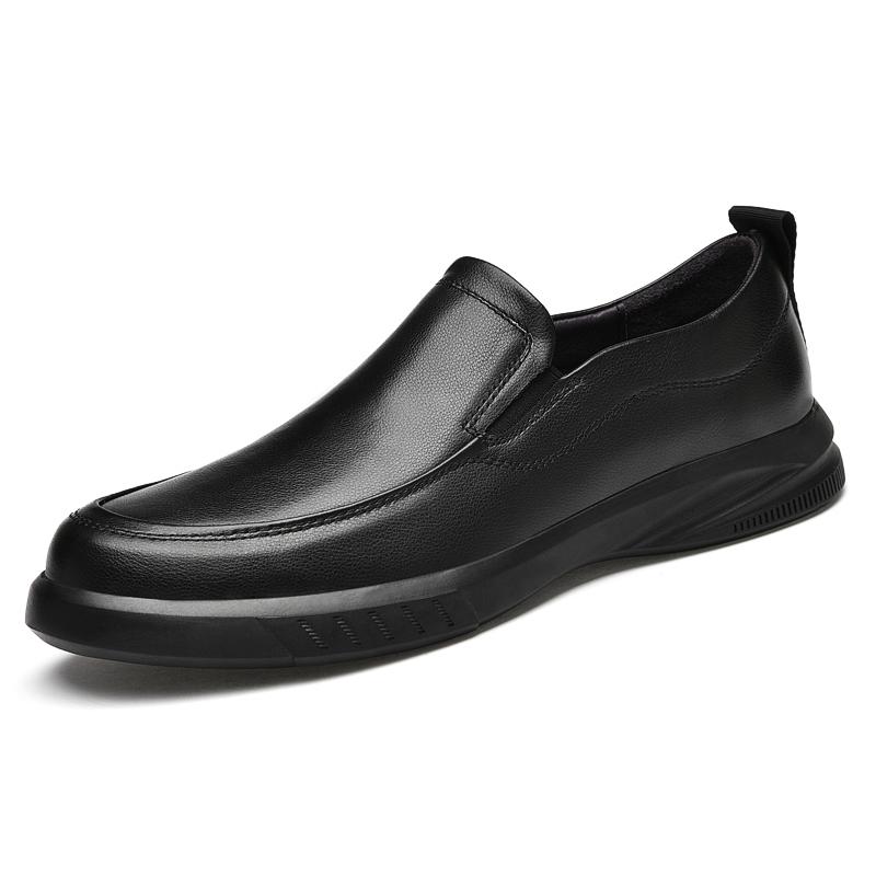High Quality Genuine Leather Loafers Handmade Driving Footwear Slip on Male Casual Business Flats Outdoor Soft Soled Sneakers