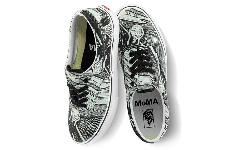 Era MoMA x Era Vans 'Крик Эдварда Мунка' VN0A4BV41UB