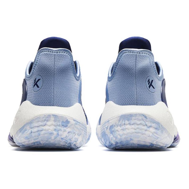 Anta 3 Point Rain 2 Мужские низкие баскетбольные кроссовки Nautilus Blue/Signal Blue/Light Nightingale Purple 912421602-1