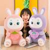 Kawaii Rabbit Plush Toy Stuffed Fruit Bunny Purple Pink Doll Child Comfortable Sleep Pillow Photography Tool Girls Birthday Gift