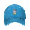 Cute Hippo Diving Baseball Cap for Men Women Vintage Trucker Hat Golf Hats Dad Caps