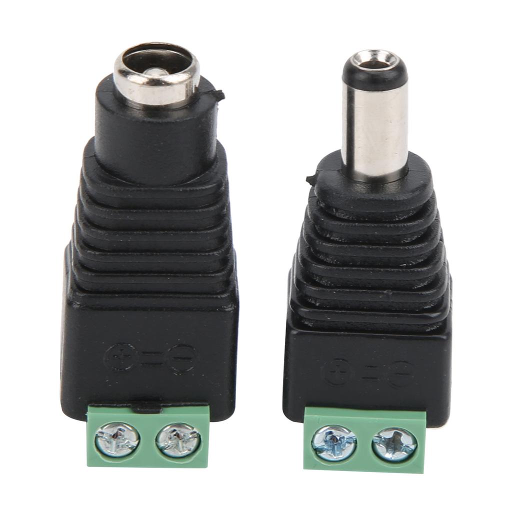 5.5x2.5mm DC Power Connector Jack Male&Female CCTV Power Adapters for Camera Converter