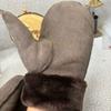 Men's Winter Imitation Fur Integrated Gloves