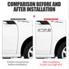 POOR1 3D Aluminum Emblem Car Window Body Car Side Fender Decoration Stickers For Citroen sport C5 C3 C2 Grand Picasso Auto Accessories