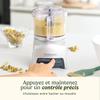 Hachoir électrique - CUISINART - CCH32E Pixie Chopper - 250 W - 0,7 L - Gris