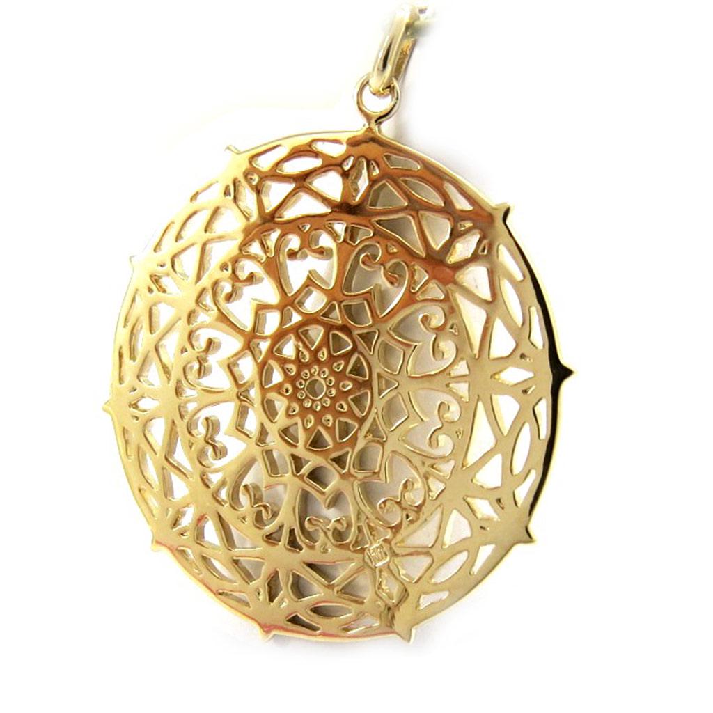 Les Trésors De Lily [L5750] - Позолоченный кулон «Кармен» - 30 мм