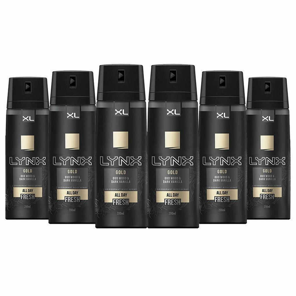 Мужской дезодорант-спрей Lynx - Упаковка 3 или 6 шт. - 200 мл