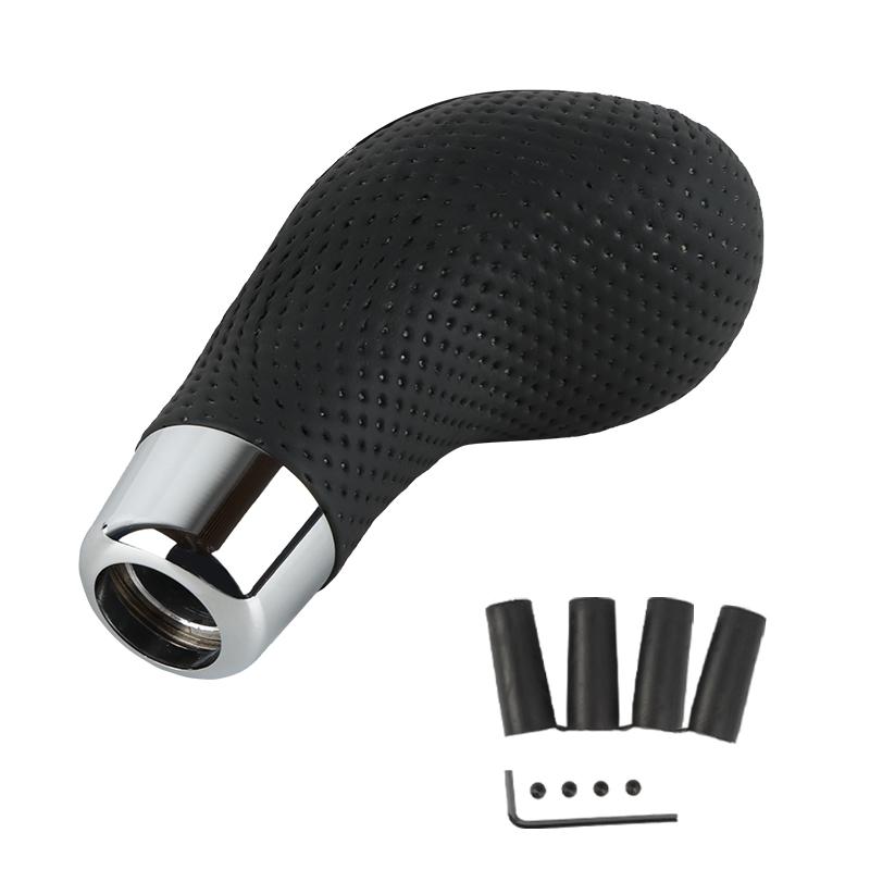 Универсальная кожаная ручка переключения передач для автомобиля, рычаг переключения передач, ручка переключения передач, головка переключения передач, замена для гандбола