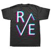 Techno Rave T Shirt Dj Electronic Dance Music Summer Graphic Cotton Streetwear Short Sleeve Birthday Gifts T-shirt Clothing