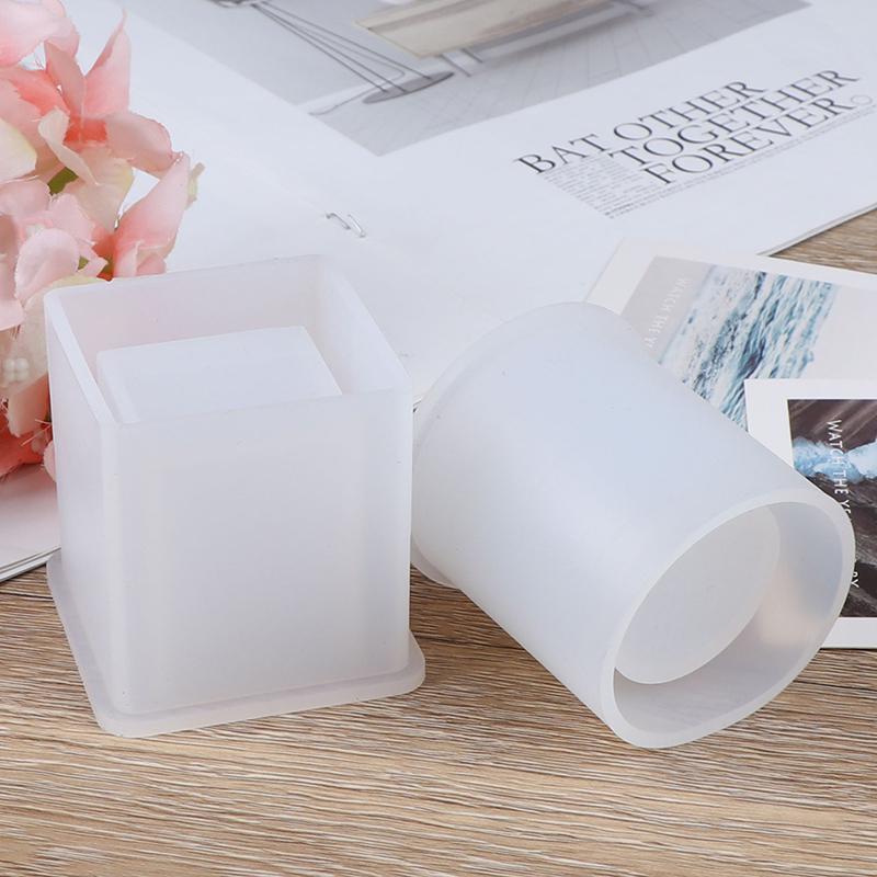 Форма для эпоксидной смолы стакан круглый и стакан квадратный