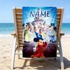 1pc Mickey12 Beach Towel with Custom Name, Beach/Swimming/Bath/Picnic/Camping Towel, Suitable for Seaside Beaches