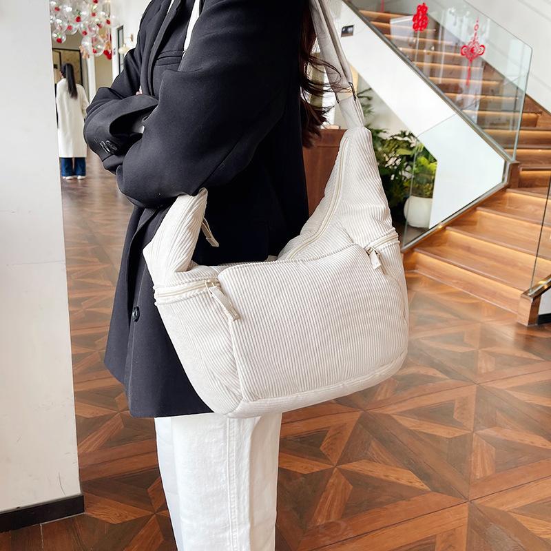 Сумка-мессенджер нишевого дизайна большой вместимости, сумка-пельмень, женская сумка через плечо, повседневная женская сумка, простой спортивный рюкзак для поездок на работу