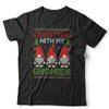 Christmas Gnomes T Shirt Unisex and Kids Gangster Hip Hop Funny Festive Gnomies