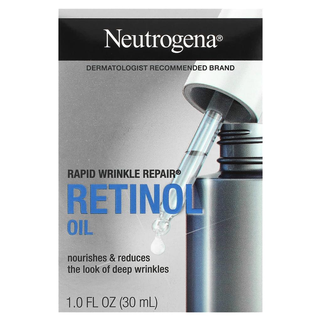 Neutrogena Быстрое устранение морщин, масло ретинола, 1 жидкая унция (30 мл)