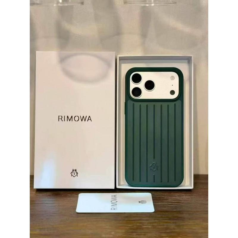 RIMOWA Style Aluminum Phone Case IPhone 17 Pro Max 16 15 14 Anti-Slip Shockproof Protective Cover