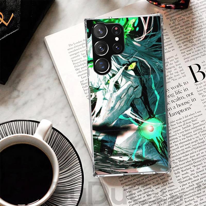 Чехол Bleach Улькиорра Сифер 4 для Samsung Galaxy S23 S22 S24 S25 Ultra S21 Plus S20 FE Чехол для телефона S10 + S10E S25U Печать Coque