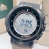 Б/у [Исключительно хорошее состояние] CASIO PRO TREK PRG-30-5JF Tough Solar Цифровые мужские часы с тройным сенсором, Черные