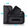 Horizontal Faraday cage case for keys, payment cards, smartphones