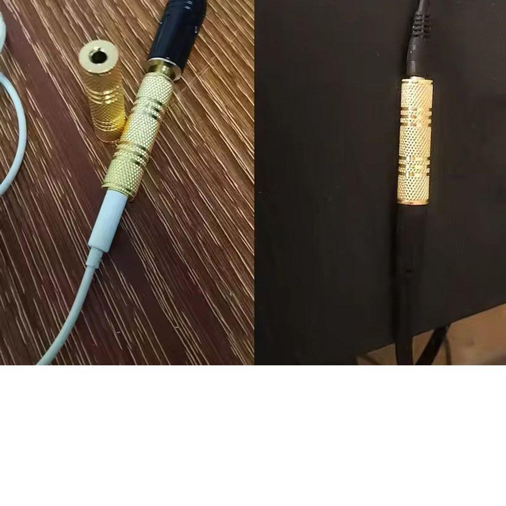 3.5 mm Female to 3.5mm Female 3.5mm Jack Plug Audio Metal 3.5mm Stereo Coupler Socket