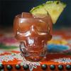 350ml Transparent Crystal Skull Head Shot Glass Cup For Whiskey Wine Vodka Home Drinking Ware Man Gift Cup