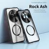 Luxury Magnetic Hybrid TPU Electroplate Bumper Frame Case for Nothing Phone 3 5G Clear Frosted Back Shockproof Cover