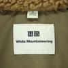 Uniqlo White Mountaineering коллаборация Лонгслив Высокий воротник Бордовая куртка Мужская Б/У
