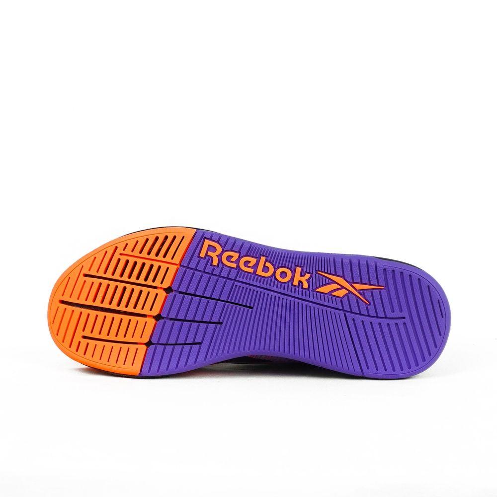 Reebok Мужские кроссовки Nano X5 Оранжево-фиолетовые Белые 100225443